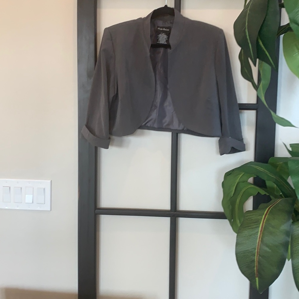 Kathy Roberts Gray Bolero Jacket